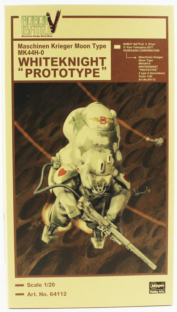 1/20 Moon Type MK44H-0 Whiteknight (Prototype) maketi