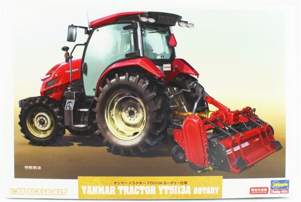 1/35 Yanmar Tractor YT5113A (Rotary) maketi