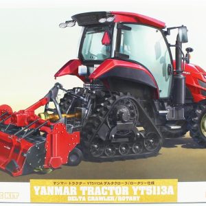 1/35 Yanmar Tractor YT5113A (Delta Crawler/Rotary) maketi