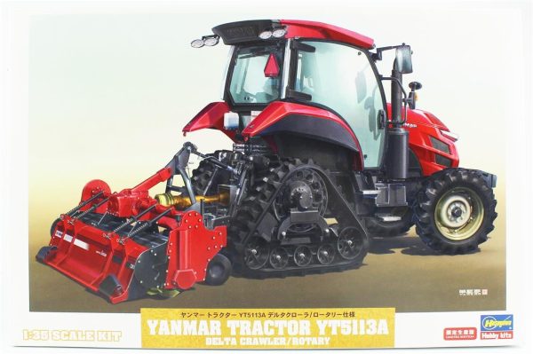 1/35 Yanmar Tractor YT5113A (Delta Crawler/Rotary) maketi
