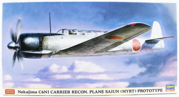 1/48 Nakajima C6N1 Carrier Recon. Plane Saiun (Myrt) maketi
