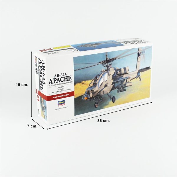 1/48 AH-64A Apache maketi, Hasegawa PT24 7224 - Görsel 5