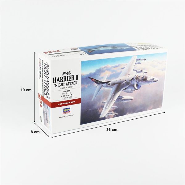 1/48 AV-8B Harrier II (Gece Saldırısı) maketi, Hasegawa PT34 7234 - Görsel 5