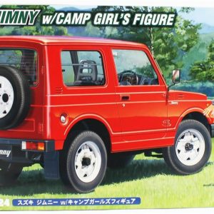 1/24 Suzuki Jimny (w/Camp Girl's Figure) maketi