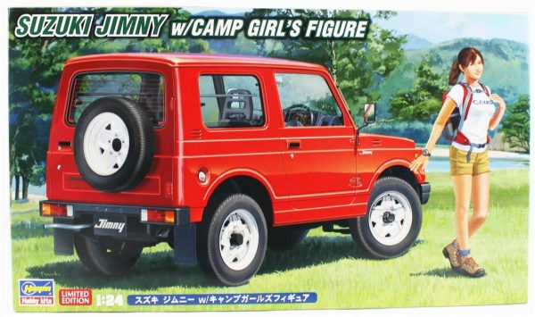 1/24 Suzuki Jimny (w/Camp Girl's Figure) maketi