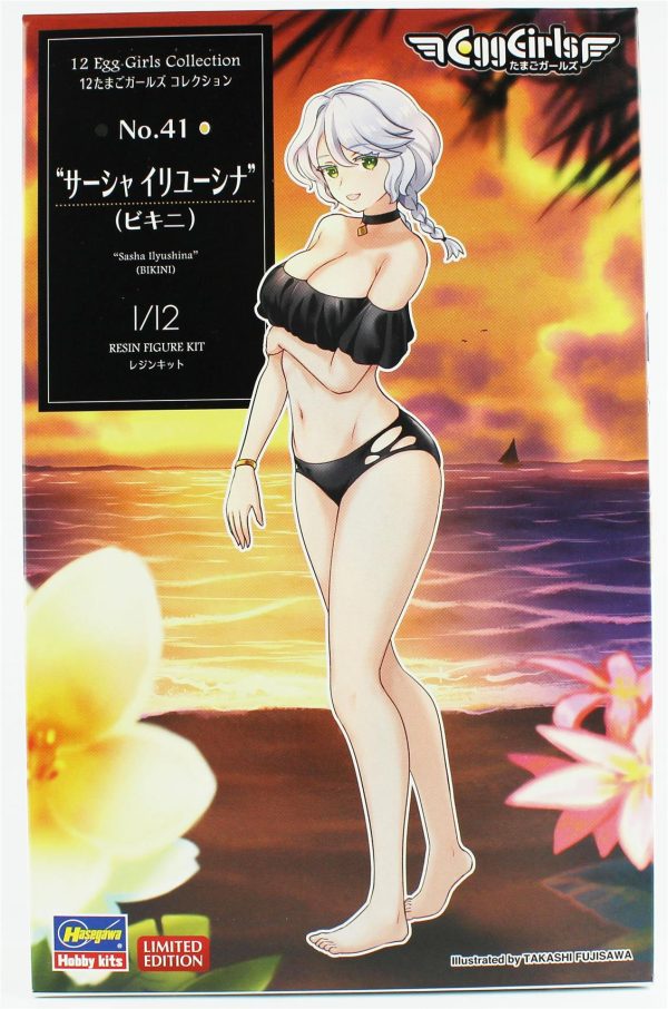 1/12 12 Egg Girls Collection 41 (Sasha Ilyushina) (Bikini) Resin maketi