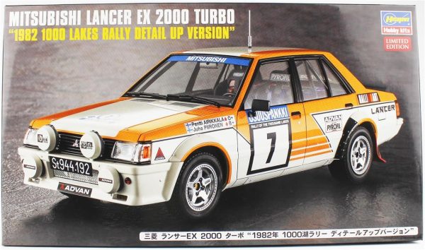 1/24 Mitsubishi Lancer EX 2000 Turbo (1982 1000 Lakes Rally Detail Up Version) maketi