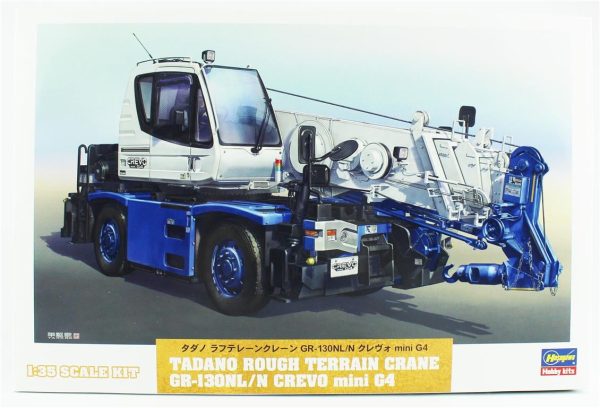 1/35 Tadano Rough Terrain Crane GR-130NL/N Crevo Mini G4 maketi