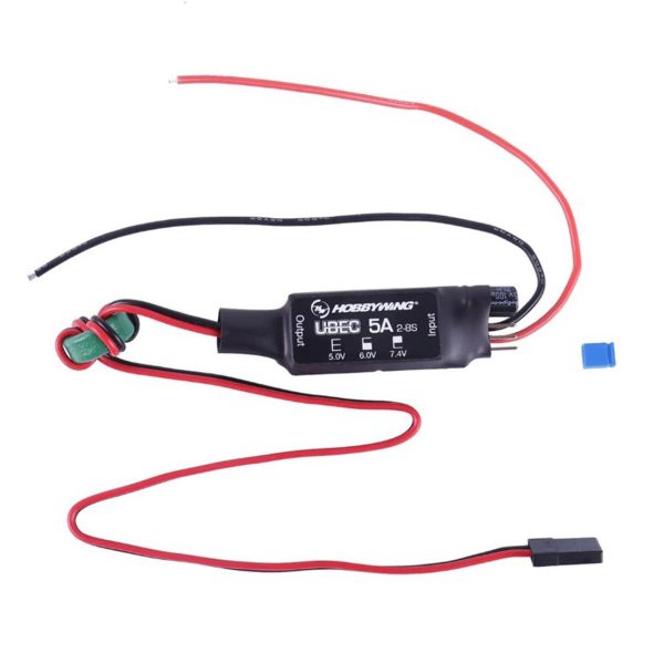 Hobbywing 30607000, UBEC 5 Amper V2-Air 2-8S LiPo - Görsel 3