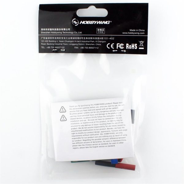 Hobbywing 30608000, UBEC 10 Amper HV 3-14S LiPo - Görsel 5