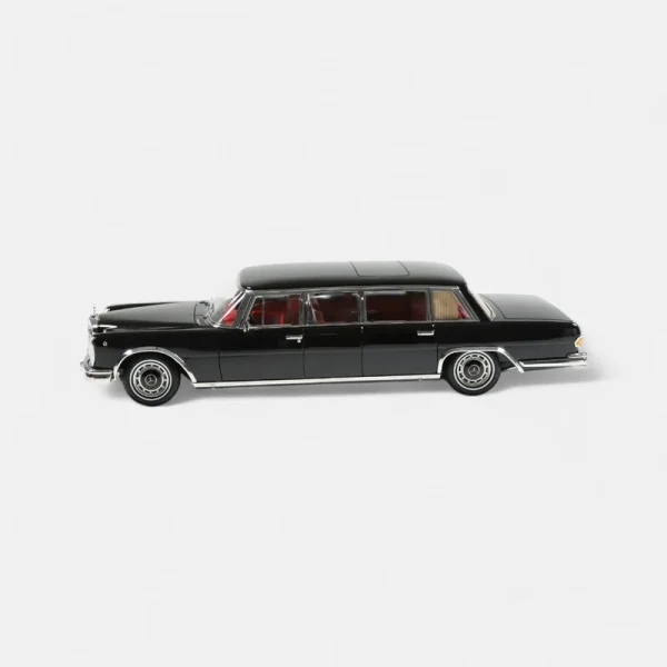 NZG 1071/50, 1/18 Mercedes 600 Pullman Siyah Diecast Araba - Görsel 6