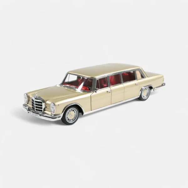 NZG 1071/66, 1/18 Mercedes 600 Pullman Şampanya Diecast Araba