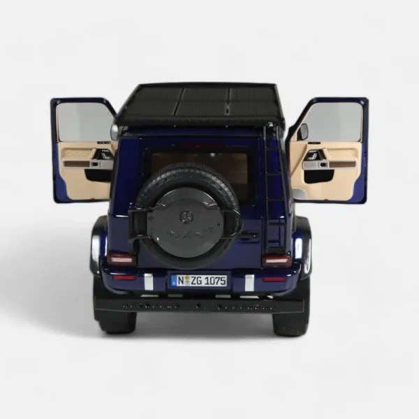 NZG 10751/20, 1/18 Mercedes-AMG G 63 4x4 Mavi Diecast Cip - Görsel 4