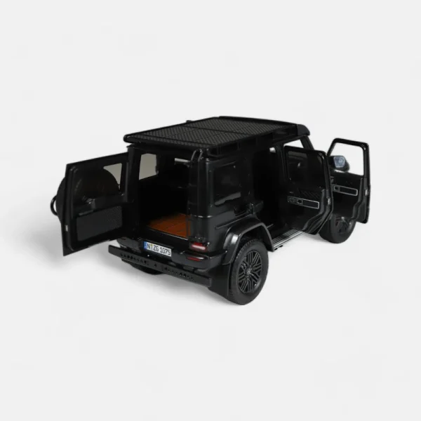 NZG 10751/50, 1/18 Mercedes-AMG G 63 4x4 Gece Siyahı Diecast Cip - Görsel 5