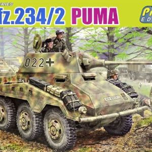 Dragon 6943, 1/35 Sd.Kfz.234/2 Puma (Premium) Maketi