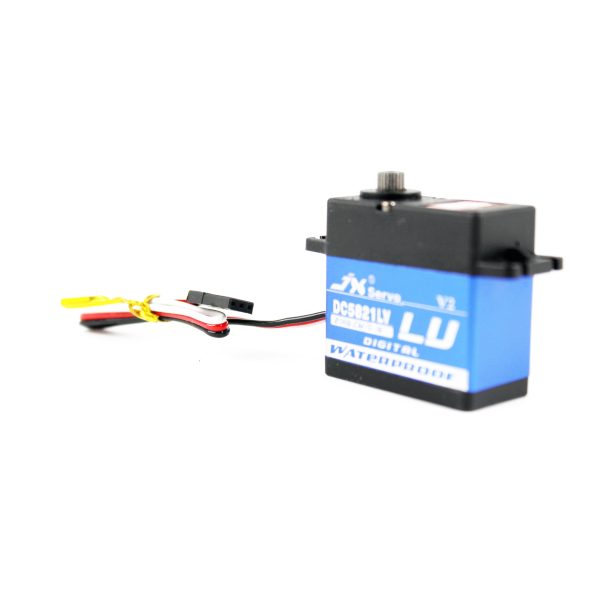 JX DC5821LV, 17-22 Kg/cm Su Geçirmez Cored Metal Dişli 58 Gr. Dijital Servo - Görsel 3
