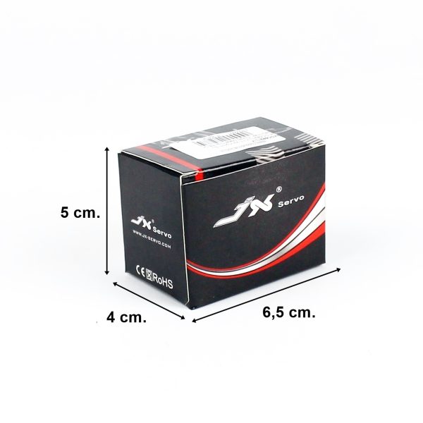 JX DC5821LV, 17-22 Kg/cm Su Geçirmez Cored Metal Dişli 58 Gr. Dijital Servo - Görsel 5