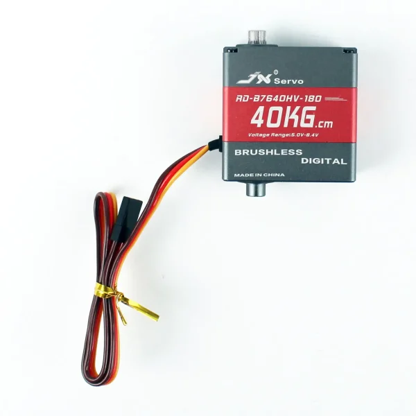 JX RD-C7638HV-180 Derece, 31-38 Kg/cm Coreless Metal Dişli 76 Gr. Dijital Servo - Görsel 3