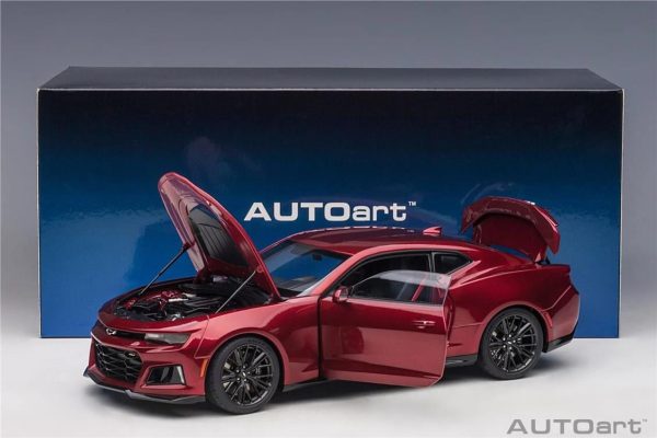 AUTOART 71208, 1/18 2017 CHEVROLET CAMARO ZL1 COUPE diecast araba - Görsel 4