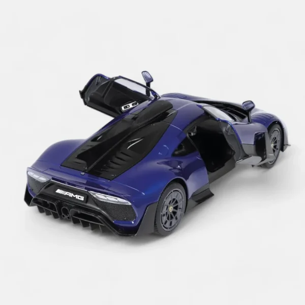 NZG 1032/21, 1/18 Mercedes AMG One (Street) Parlak Mavi Diecast Araba - Görsel 3