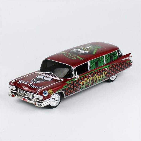 1/18 1958 Cadillac Cenaze Arabası Diecast Araba