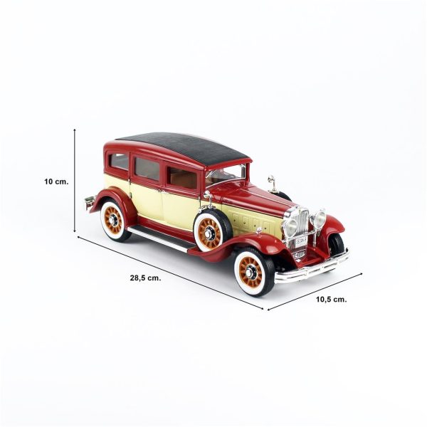 AutoWorld AW304, 1/18 1931 Peerless Master 8 Diecast Araba - Görsel 5