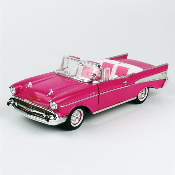 1/18 1957 Chevrolet Bel Air Convertible Diecast Araba