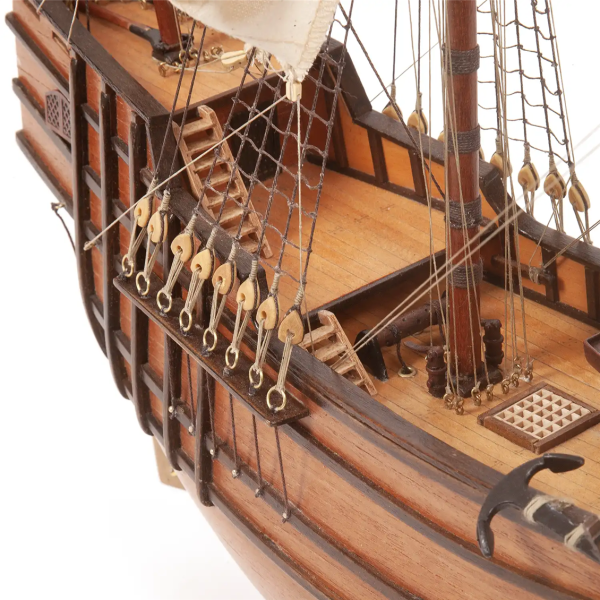 Occre 12010, 1/50 53 cm. Santa Maria ahşap gemi maketi - Görsel 4