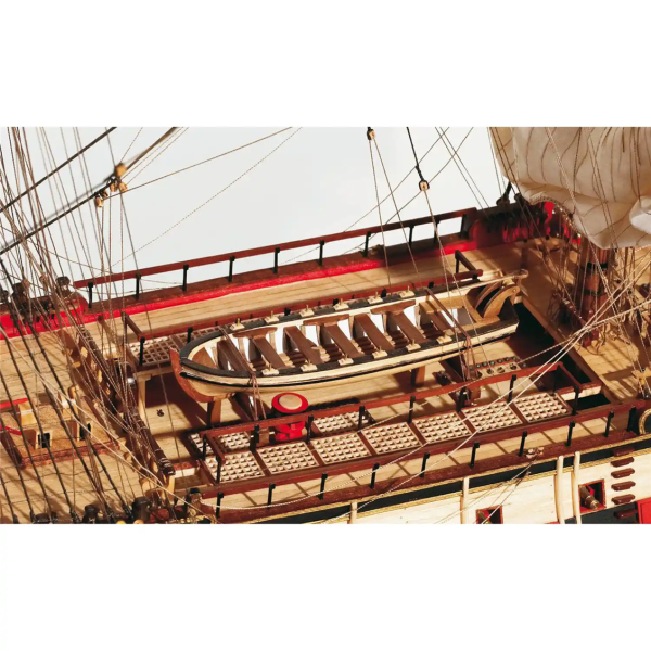Occre 15000, 1/70 125 cm. Montanes ahşap gemi maketi - Görsel 3