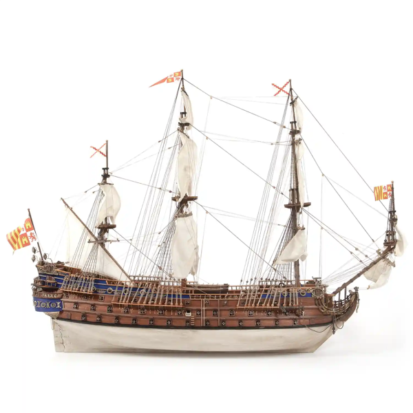 Occre 15002, 1/86 83 cm. San Felipe ahşap gemi maketi - Görsel 4