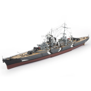 1/200 107 cm. Prinz Eugen ahşap kruvazör maketi
