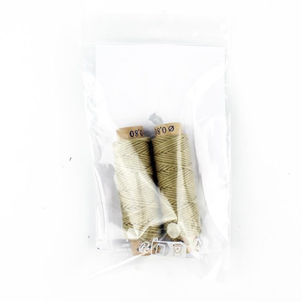 8 mm. Bej Renkli Pamuk İplik