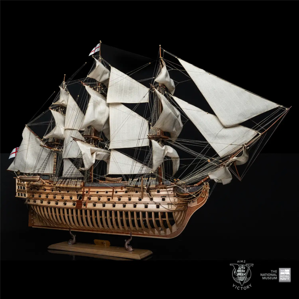Occre PR001, 1/87 118 cm. HMS Victory ahşap maketi - Görsel 4