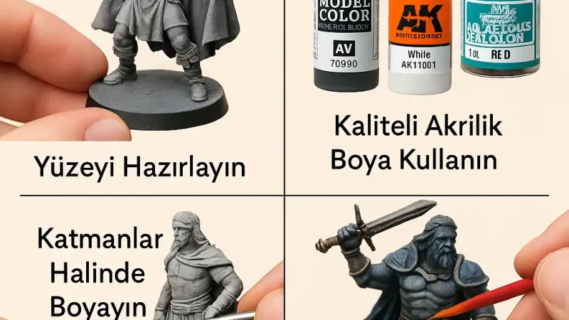 Figür boyama rehberi