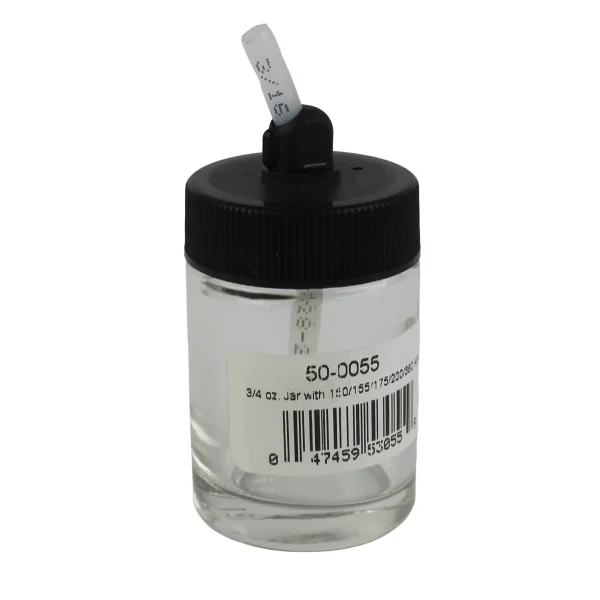 100 ml. Adaptörlü Cam Şişe, Badger 50-0055