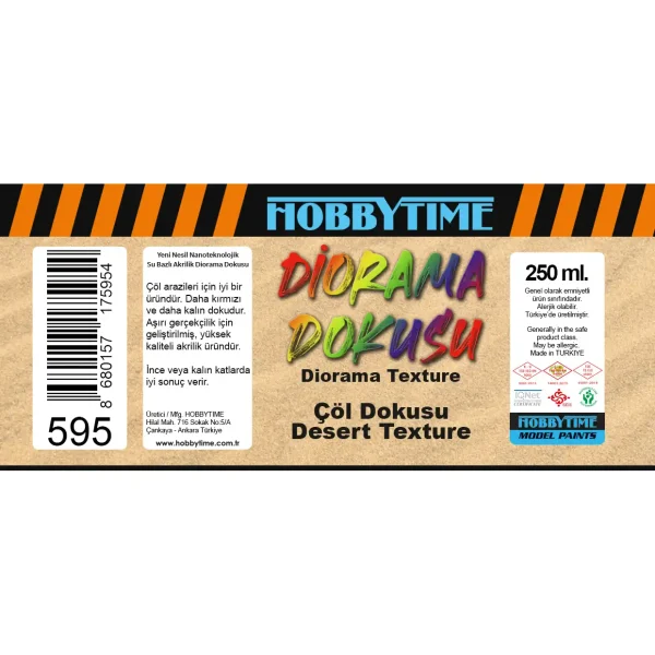 HT595 250 ml. Çöl Dokusu - Görsel 2