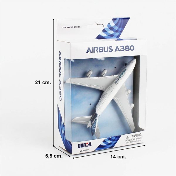 Daron 86RT-0380, Airbus A380 12,5 cm. Model Uçak - Görsel 5