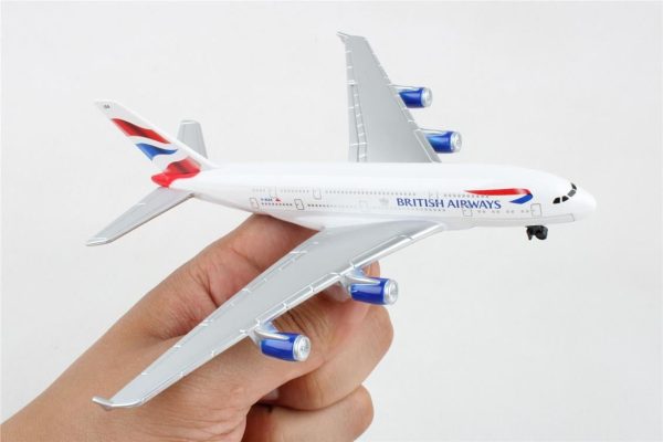 Daron 86RT-6008, British Airbus A380 12,5 cm. Model Uçak - Görsel 5