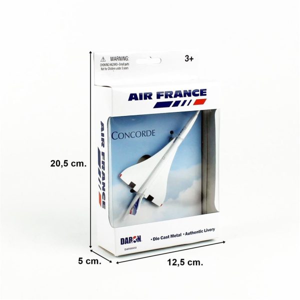 Daron DAR98950, Air France Concorde 12,5 cm. Model Uçak - Görsel 4