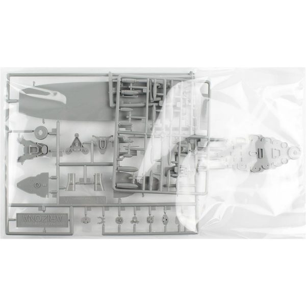 1/700 U.S.S. Arizona BB-39 Savaş Gemisi ve IJN Type 97 Plastik Maketi