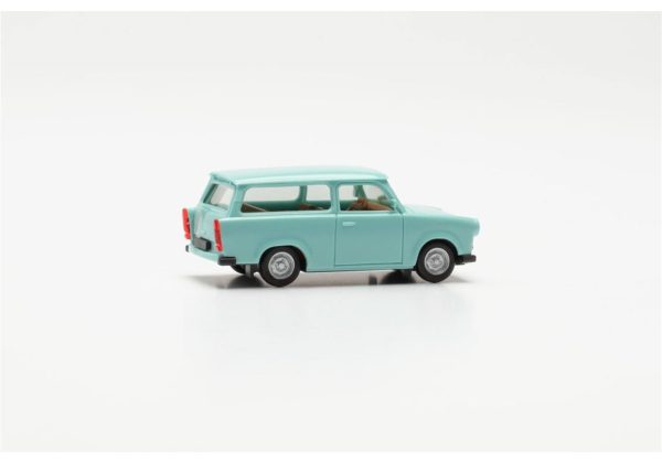 1/87 Trabant 601 S Mavi küçük araba modeli