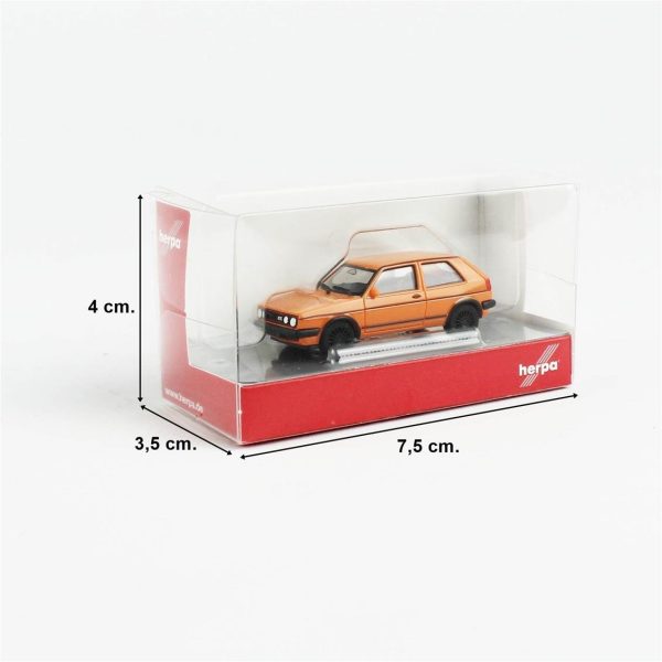 Herpa 420846-003, 1/87 87 VW Golf II GTI küçük araba modeli - Görsel 5