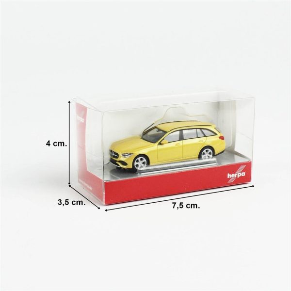 Herpa 430388-003, 1/87 MB 1987 C-Klasse Steyşin küçük araba modeli - Görsel 5