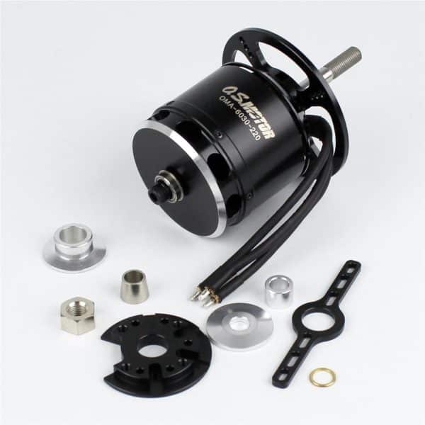 OMA-6030-220W Fırçasız Elektrik motor, OS Engines 51021000 - Görsel 3