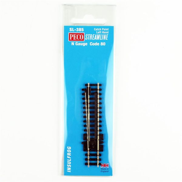 Code 80 1/160 86 mm. Sol Yakalama Makası Model Tren Rayı