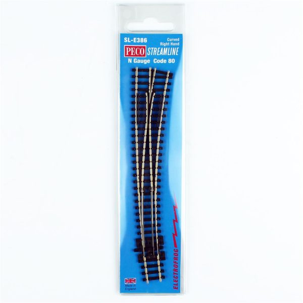 Code 80 1/160 457 ve 914 mm. Çap Sağa Dönüşlü ElectroFlog Makas Model Tren Rayı