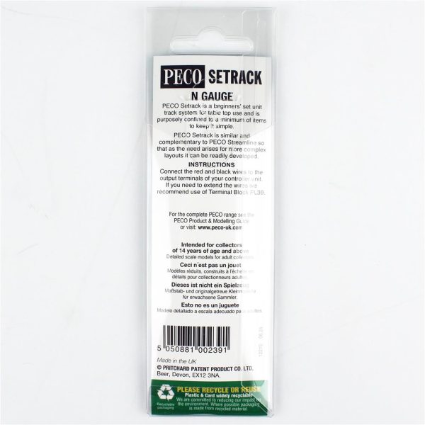 Peco ST-10, Code 80 1/160 87 mm. Kablo Bağlantılı Düz Model Tren Rayı - Görsel 3