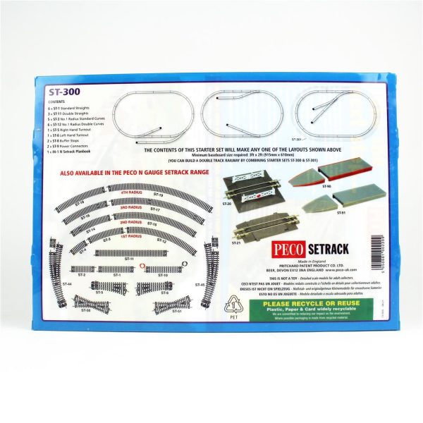610 x 914 mm. Model Tren Ray Seti
