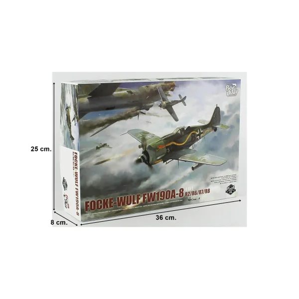 Border BF-009, 1/35 Focke-Wulf FW-190A-8 (4 in 1 - Görsel 5