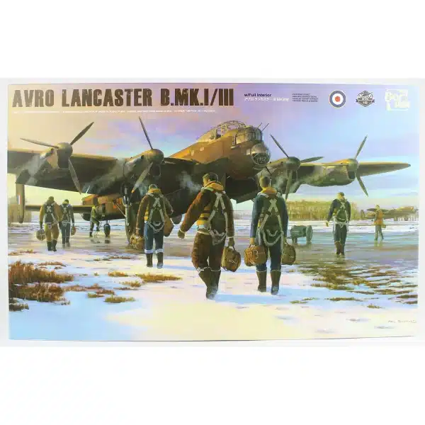 Border BF-010, 1/32 Avro Lancaster B.Mk.I/III (Komple İç Detaylı) Plastik Maketi